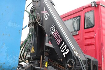 MAN MAN TGA 18.350, CRANE HIAB 102 - 7
