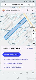 Działka inwestycyjna Żyrardów pow.3600m szer.22m - 7