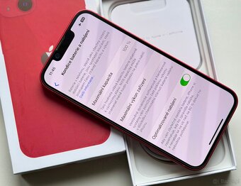 iPhone 13 Red BATERIA 100% TOP - 7
