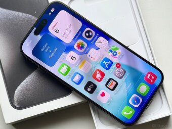 iPhone 15 Pro Black Titanium BATERIA 100% TOP - 7