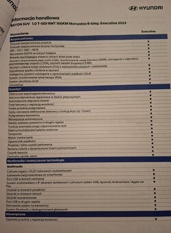 Sprzedam Hundaj Bayon Executive - 7