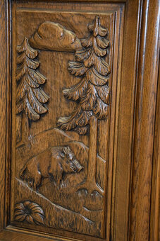 komoda dębowa - jak nowa - 7