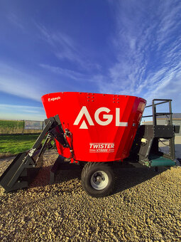 Wóz paszowy AGL 8m3 z tasmą z przodu paszowóz z łyzką do zał - 7