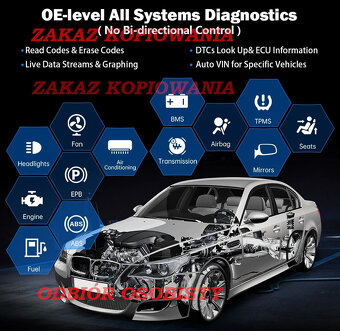 SKANER DIAGNOSTYCZNY XTOOL IP616, FULL SYSTEM DIAGNOSTICS - 7