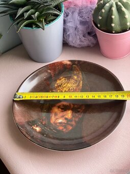 Talerz Kolekcjonerski  Mężczyzna w Hełmie Vintage Ścienny - 7