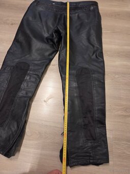 Skórzany zestaw motocyklowy kurtka i spodnie męskie - 7