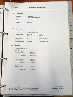 Szlifierka / Do narzędzi / NORMA 75 - 7