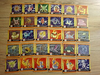 Pokémon stickers full set 1-150 Artbox 1999 - 7