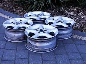 Niemieckie aluminiowe felgi Borbet 6Jx14 H2 ET38 5x100. - 7