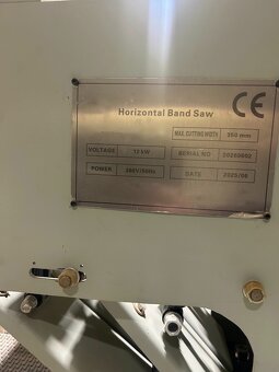 Trak do lameli, piła taśmowa pozioma - rok 2025 - 7