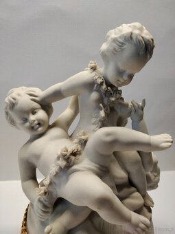 Figura stara sygnowana porcelana Unterweissbach Turyngia - 7