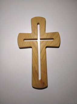 Madonna, Jezus, posągi, krzyż, świecznik, miska - 7