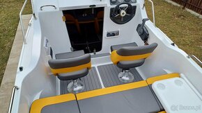 Motorówka SCALAR 525 CABIN+Silnik YAMAHA 60KM+Przyczepa - 7