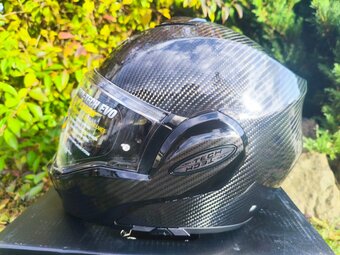 Kask Scorpion Exo Carbon Flip-Up. Różne rozmiary. Nowy - 7