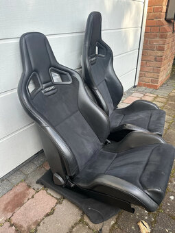 Fotele Recaro CS Sportster Alcantara składane i odchylane - 7