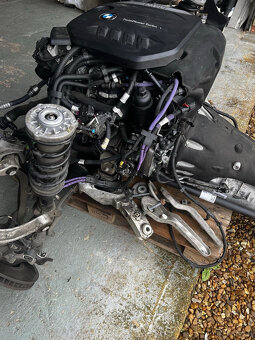 BMW G30 G31 G01 X3 Seria 5 520d Silnik kompletny B47 Xdrive - 7