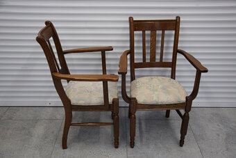 krzesła dębowe 6 sztuk - jak nowe - 7