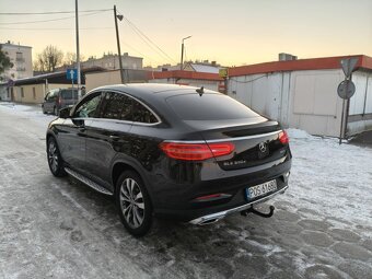 GLE 3.0 CDI COUPE 4-MATIC STAN BDB BRĄZOWA SKÓRA - 7