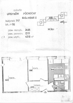 Sprzedam bezpośrednio mieszkanie 42.1 m2 przy Metrze Ursynów - 7