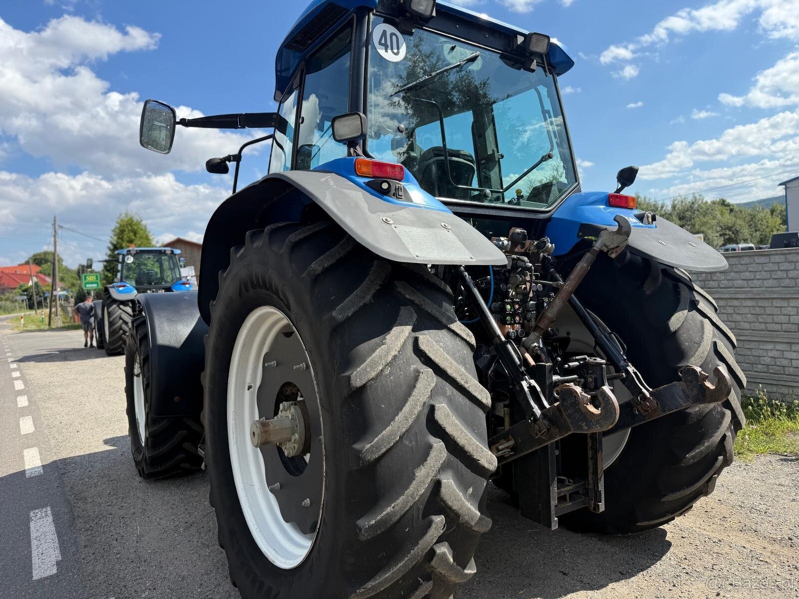 Ciągnik rolniczy New Holland TM 190 rok 2006 cena 78000 zł n - 8