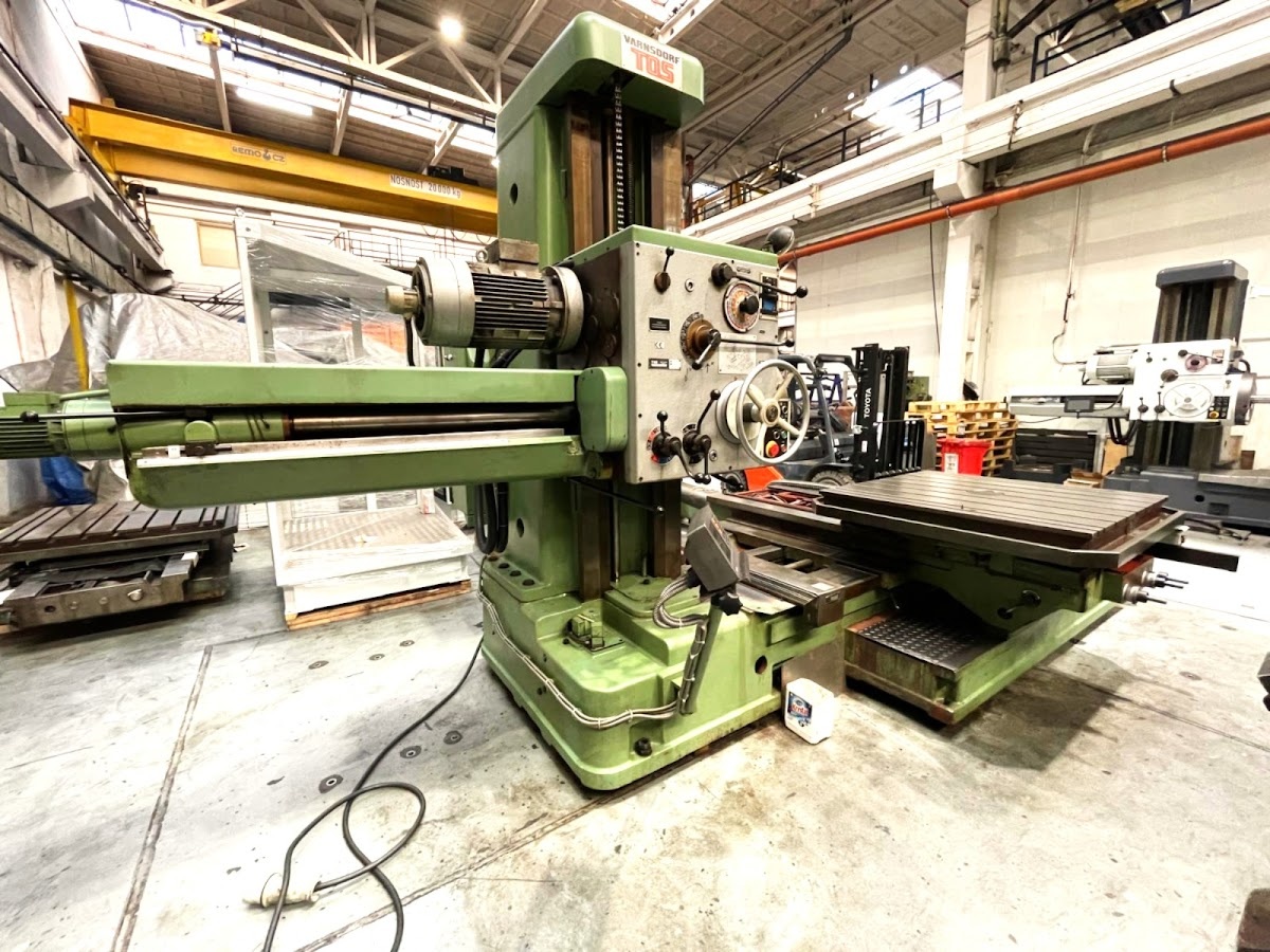 Tos Varnsdorf W 100 A Wytaczarka / Stołowa - 8