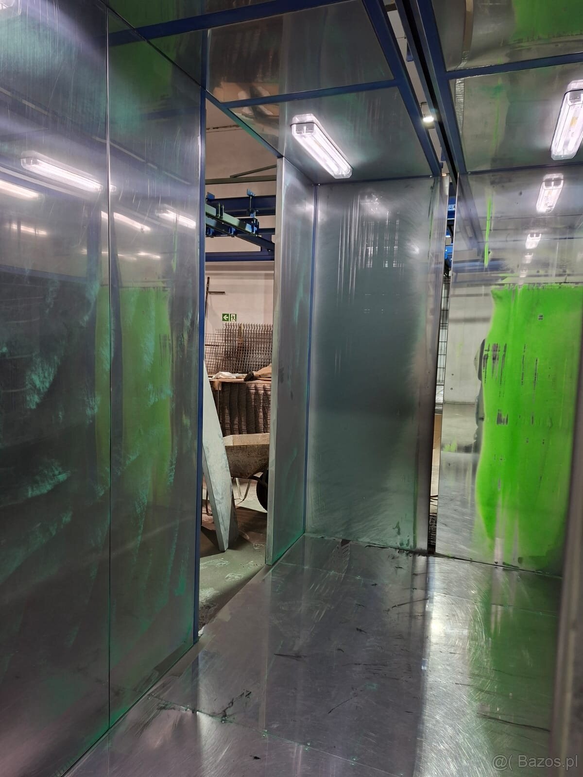 Kompletna linia lakierni proszkowej, kabina + piec + Wagner - 8