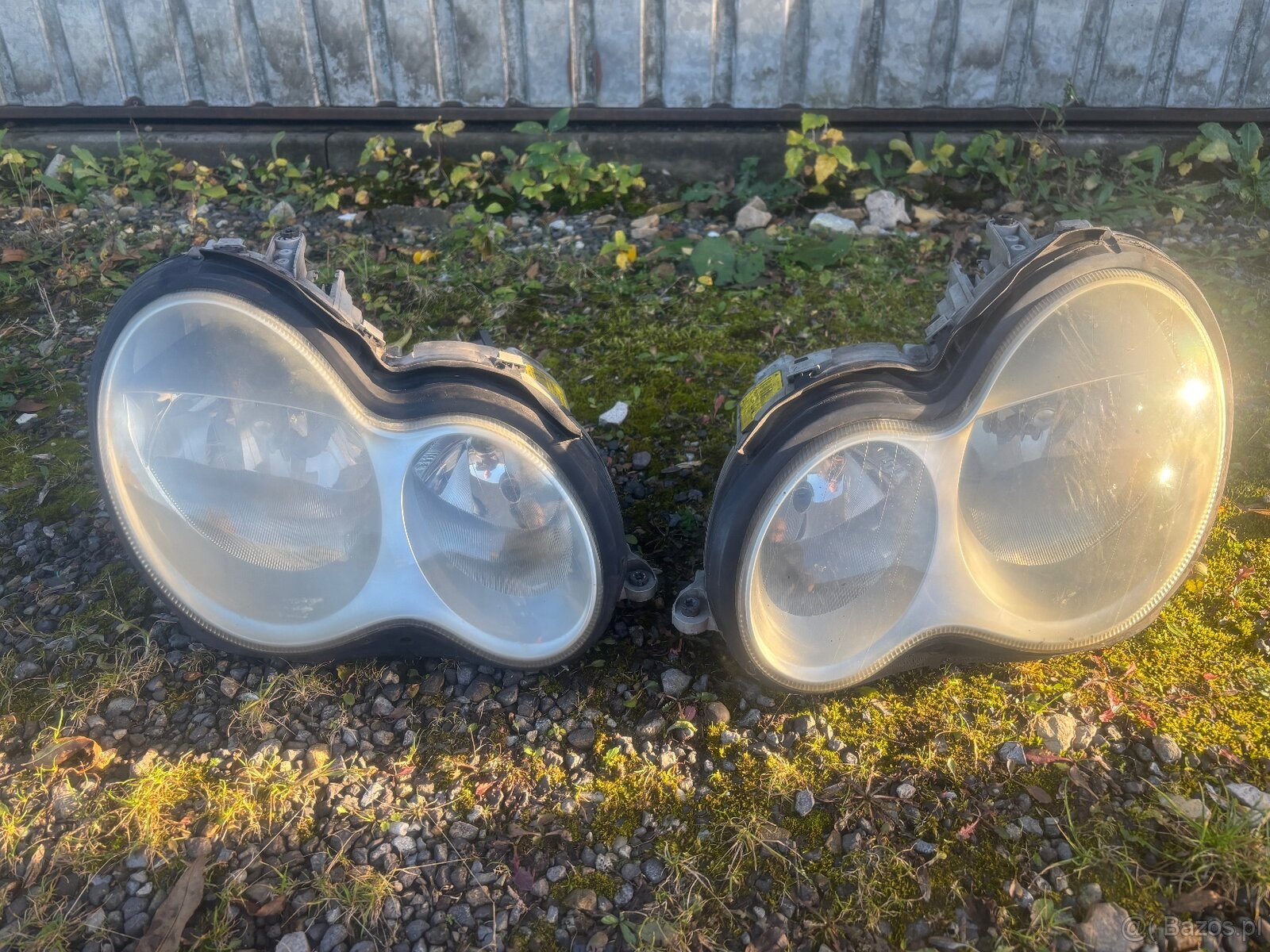 Lampy przednie używane Mercedes Benz C200 odbiór wkasny - 8