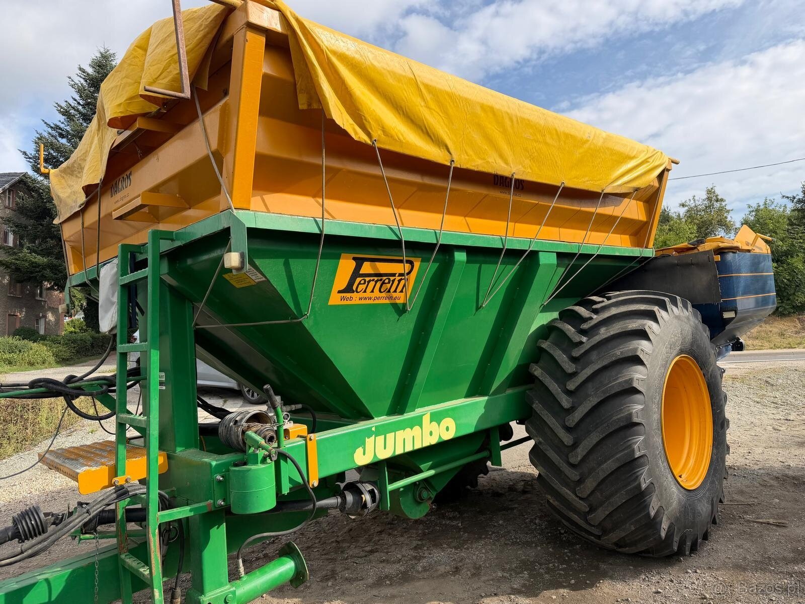 Rozsiewacz do nawozów Perrein Jumbo 9000 + Bagballe Komplet - 8