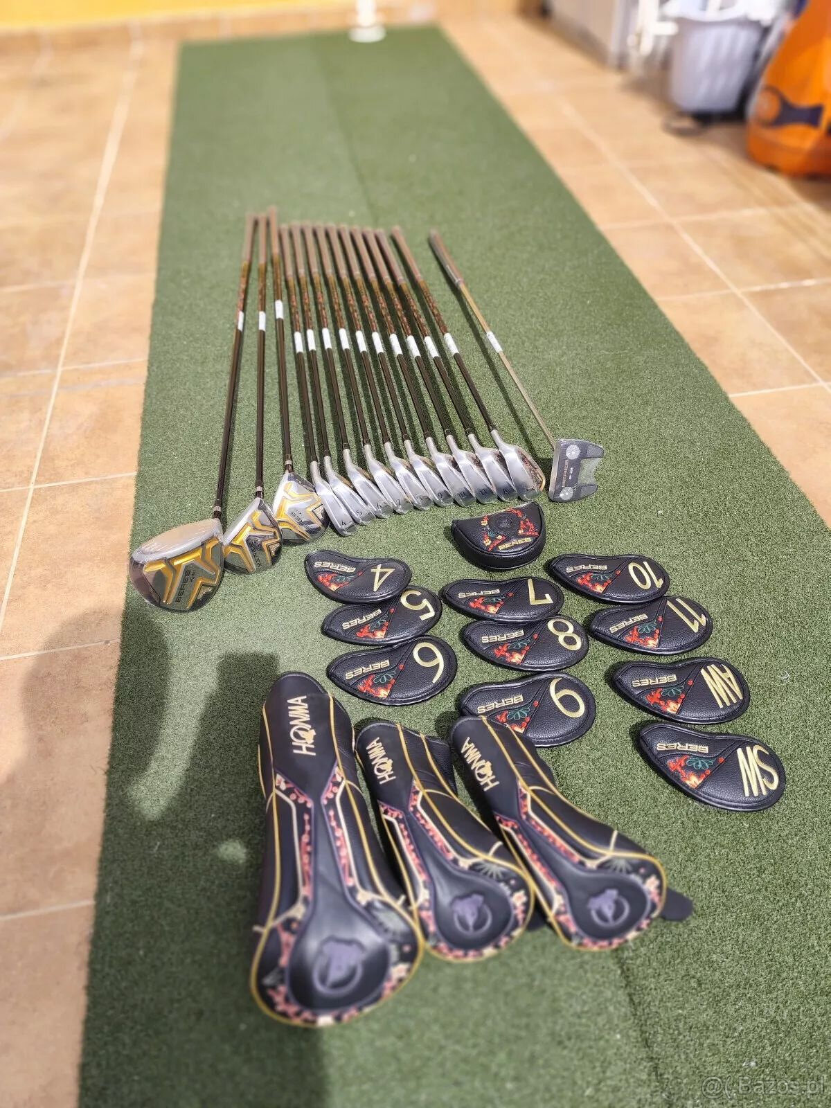 Honma Beres S08 4 kije golfowe kompletny zestaw - 8