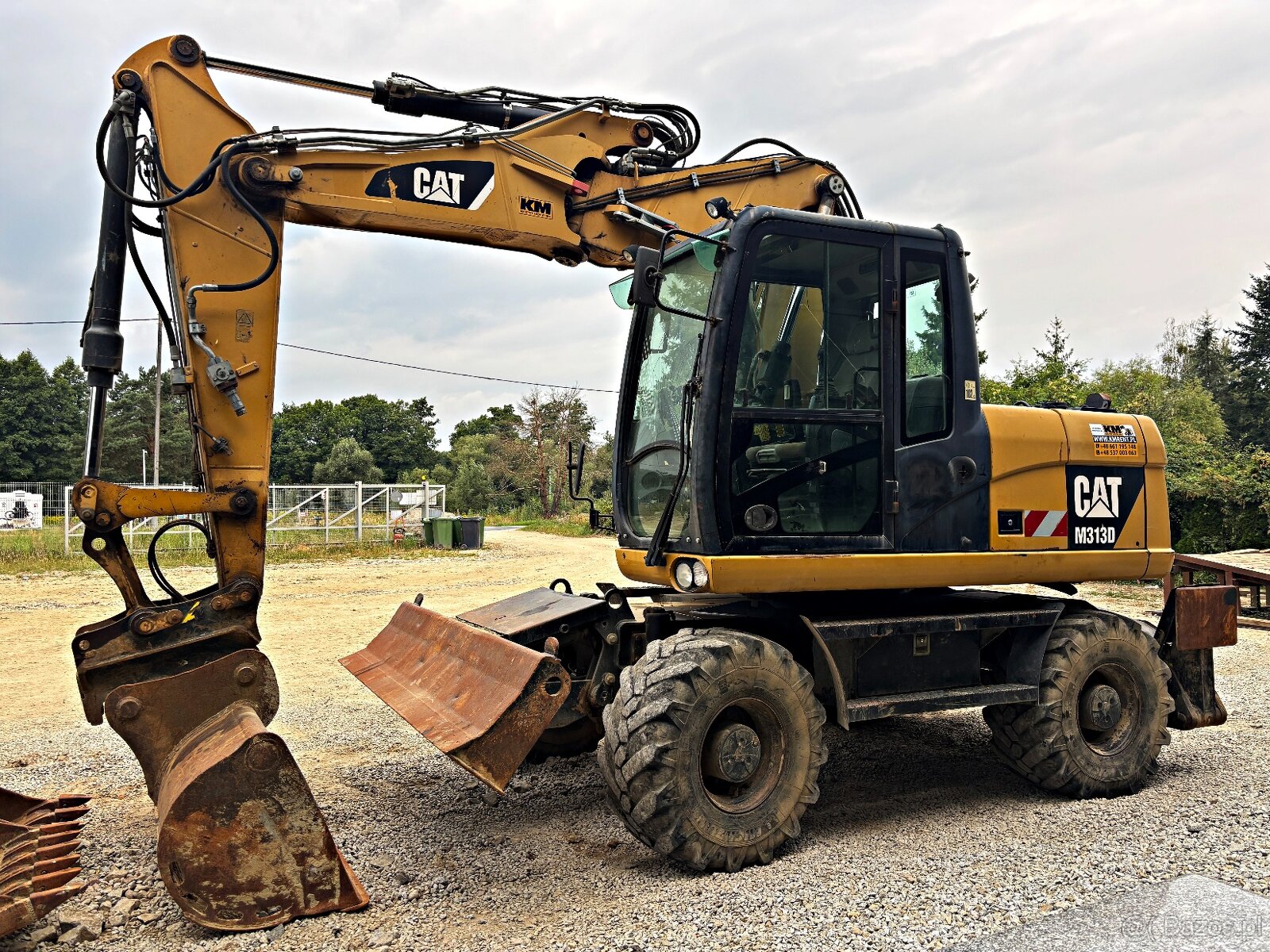 Caterpillar M313D KOPARKA KOŁOWA 2014R | CAT M313D, JCB JS14 - 8