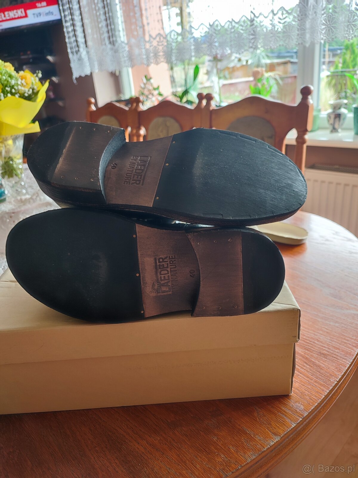 Buty męskie skórzane motocyklowe - 8