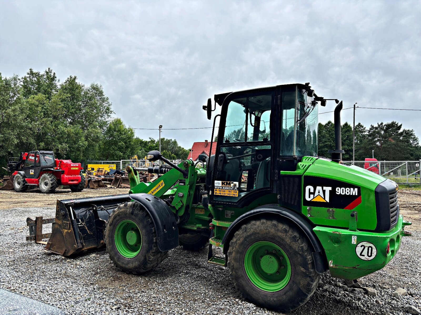 Caterpillar 908 M ŁADOWARKA KOŁOWA 2019R MTH: 3013 | ATLAS 6 - 8