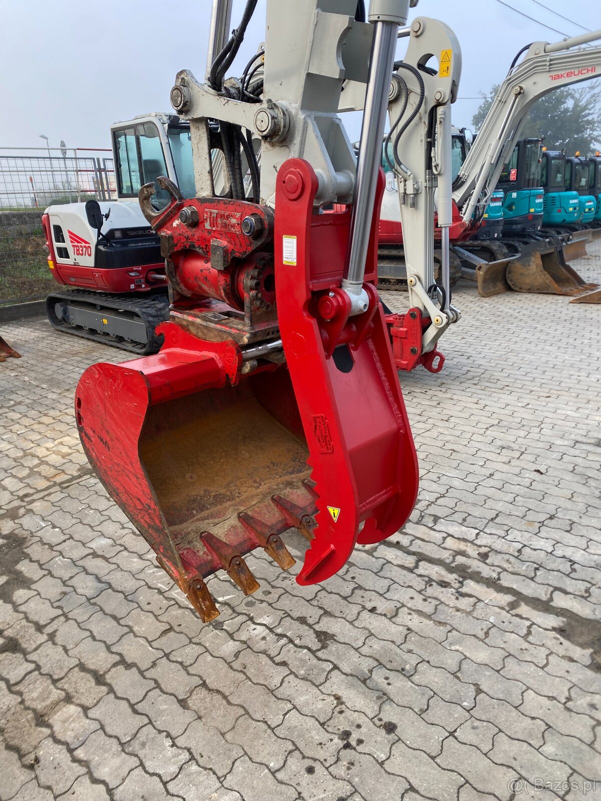 Hydrauliczny chwytak , thumb, kciuk - 8