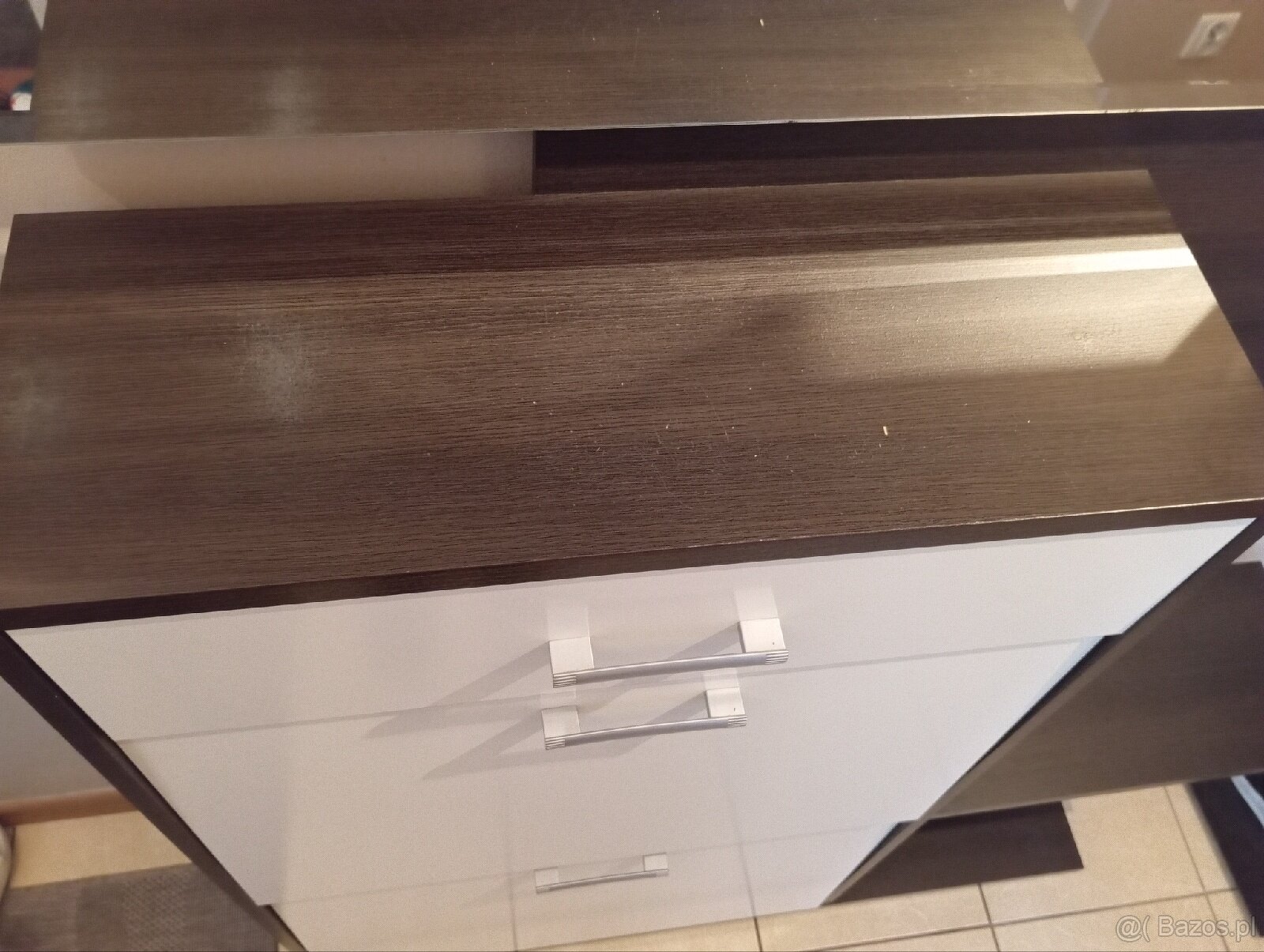 Meble na przedpokój korytarz szafka na buty wieszaki - 8