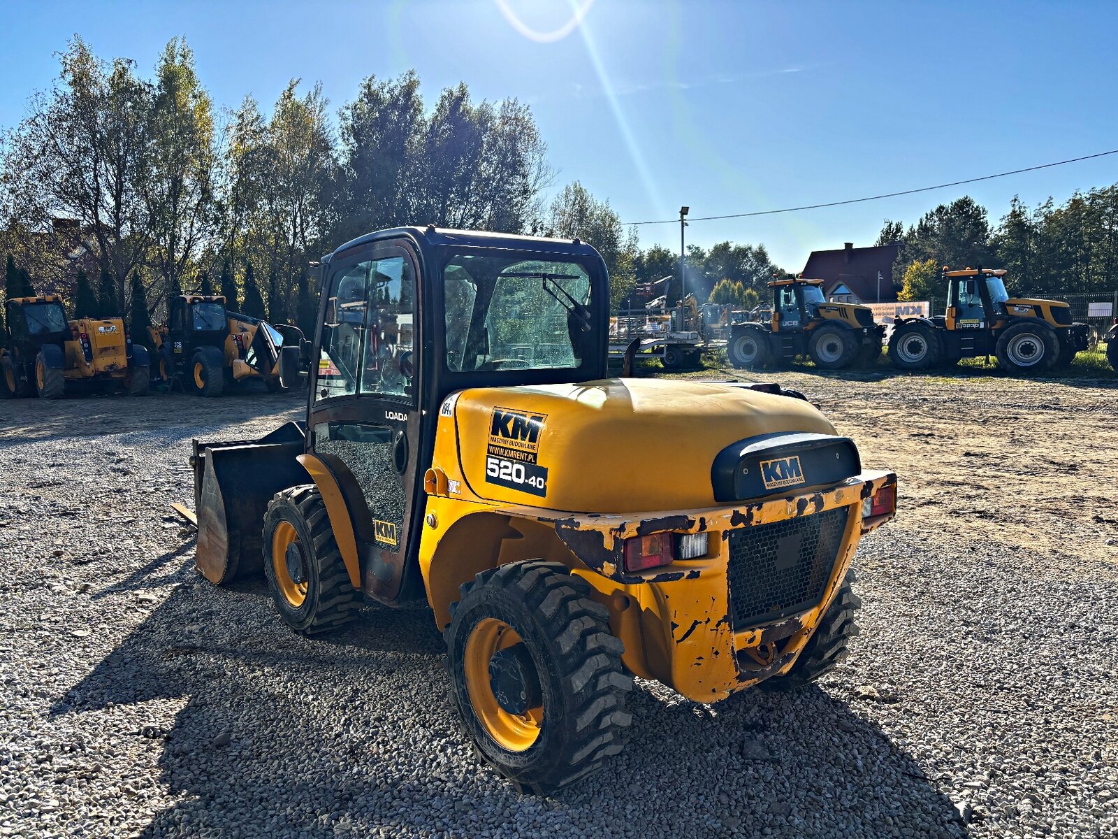 JCB 520-40 4WS ŁADOWARKA TELESKOPOWA 2019R 822 MTH | MANITOU - 8