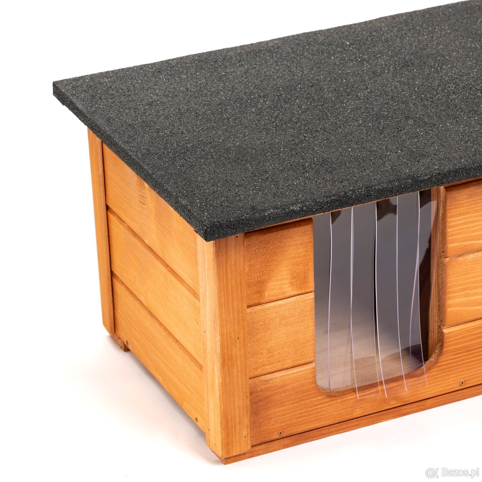 Buda dla psa kota GRATISY ocieplana drewniana nowa solidna d - 8