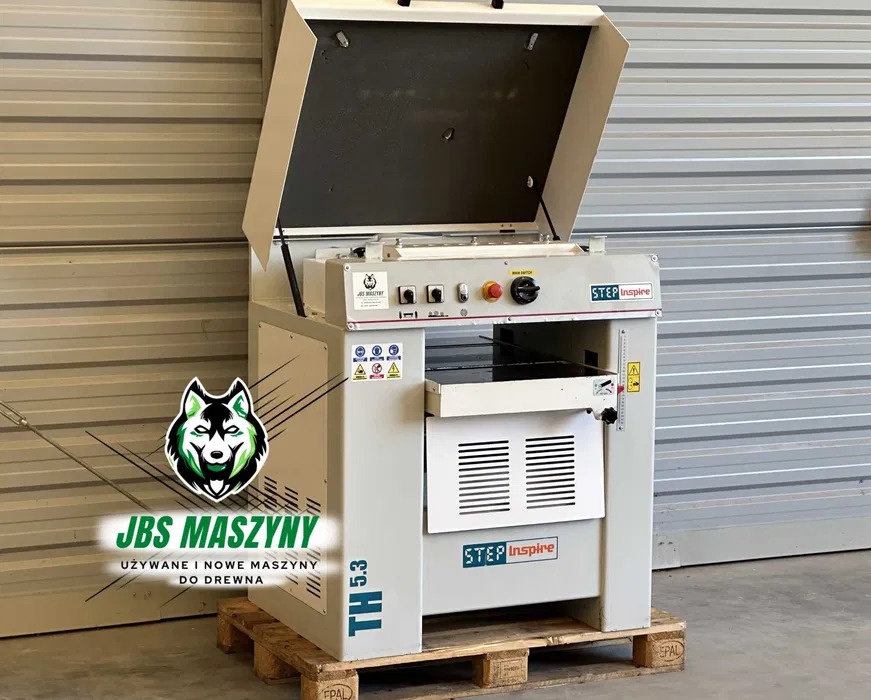 Grubościówka 530 mm | 5,5 kW | 4 noże | Elektryczny podnoszo - 8