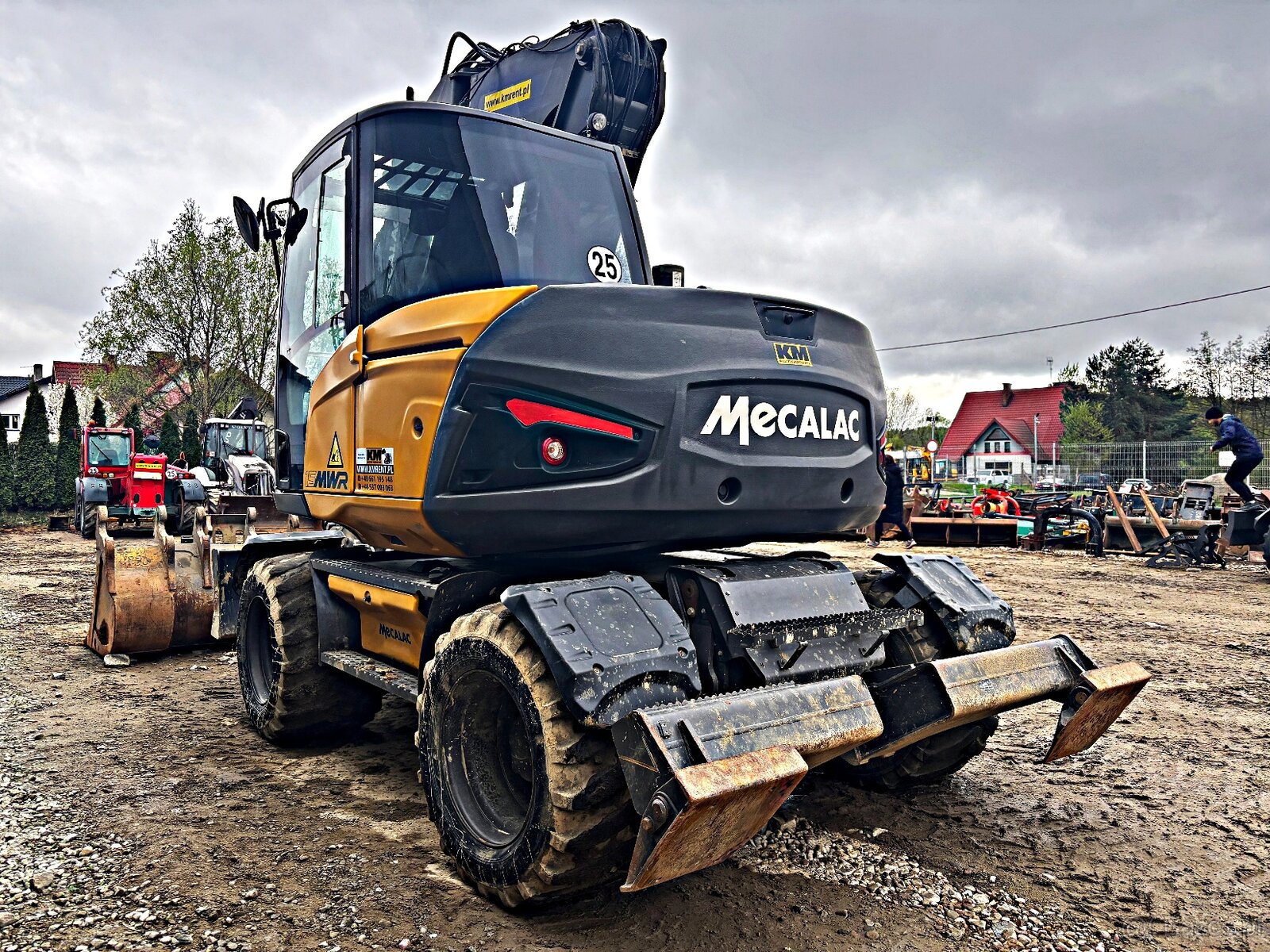 MECALAC 15 MWR KOPARKA KOŁOWA 2019R. | 11 MWR, 714 - 8