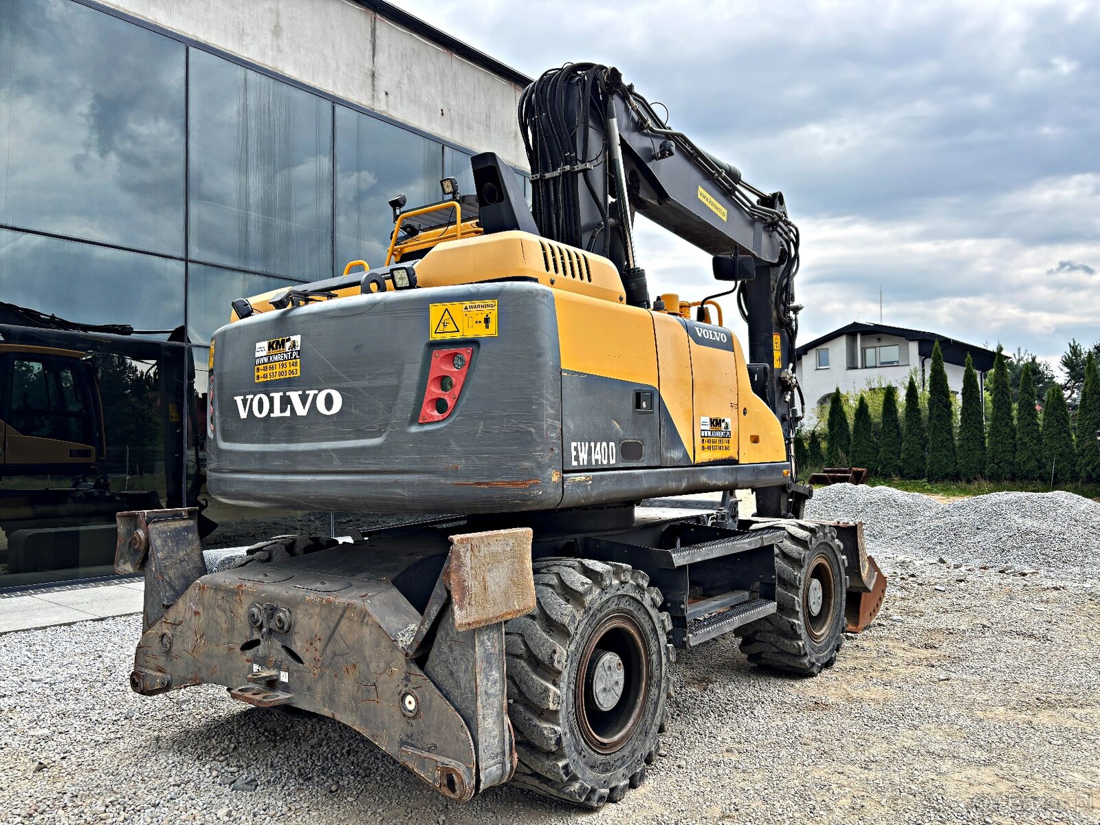 VOLVO EW 140 D KOPARKA KOŁOWA 2015R |JCB HD110WT 4F, Hydradi - 8