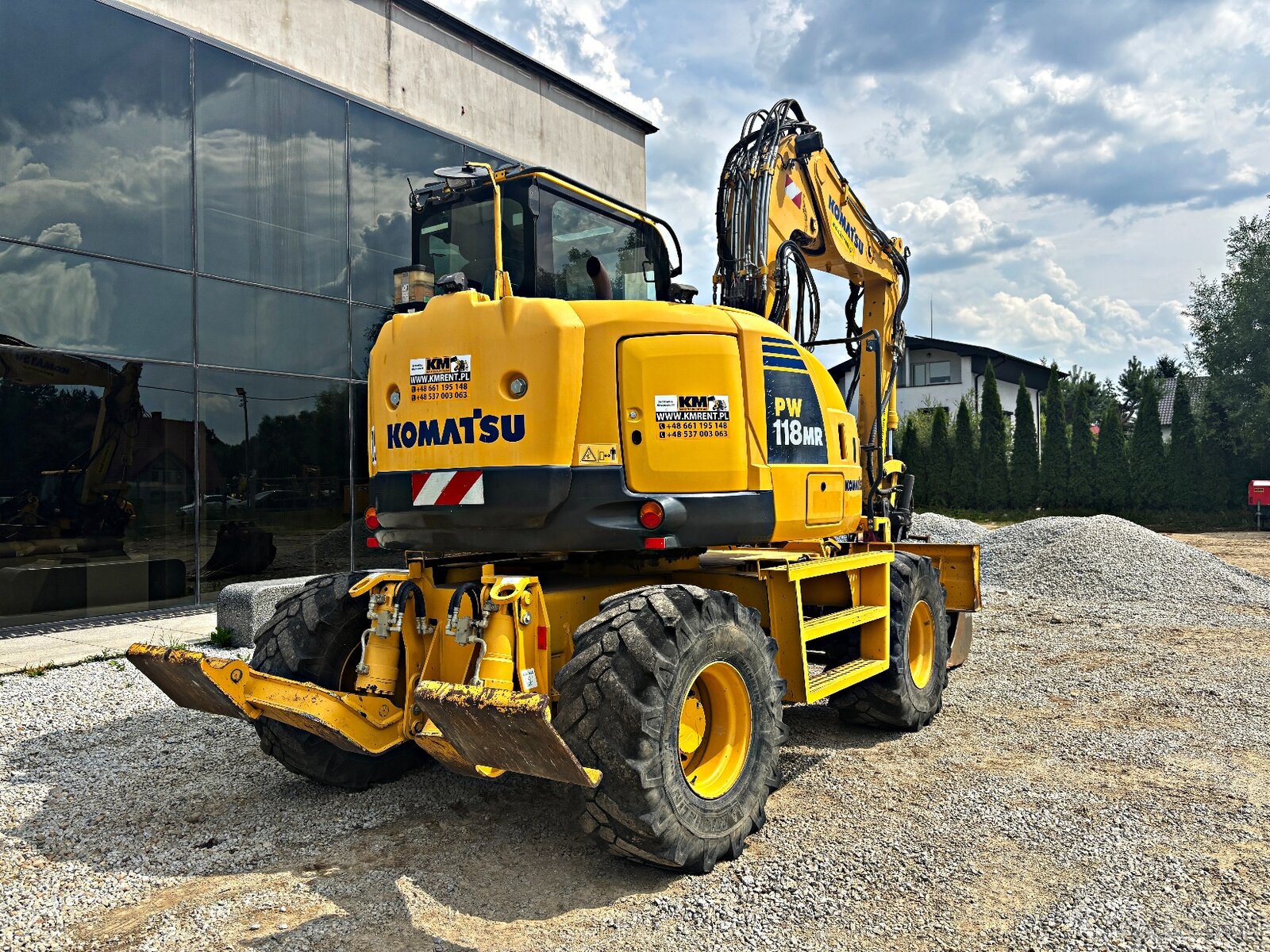 KOMATSU PW 118 MR-8 KOPARKA KOŁOWA ROTOTILT 2017R | LIEBHERR - 8