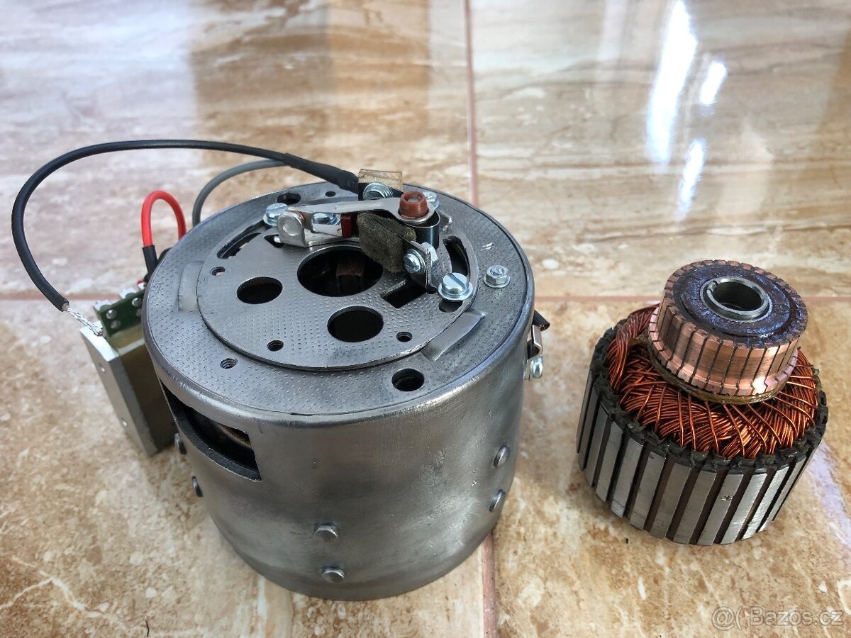 Jawa Kývačka, Panelka 250 – prądnica po regeneracji - 8