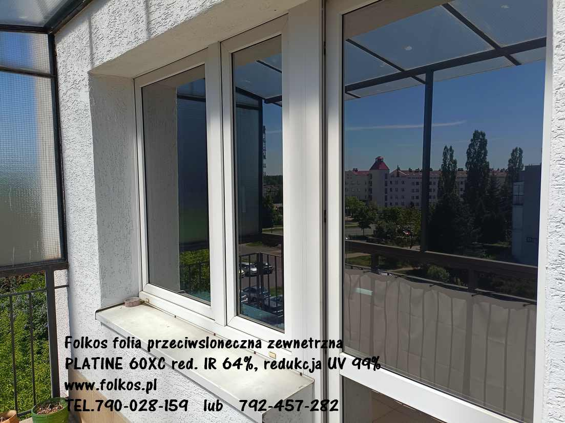 Folia przeciwsłoneczna na okna Warszawa Białołęka Oklejamy - 8