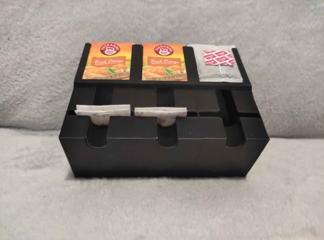 Nowoczesny organizer i dozownik do herbaty – druk 3D - 8
