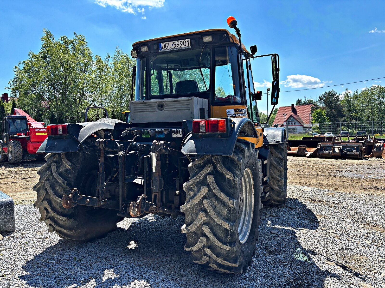 JCB HMV155T-65 FASTRACK CIĄGNIK 1997R. | TRAKTOR, JCB FASTRA - 8