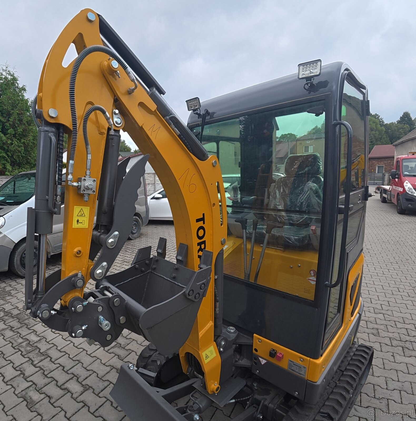 Mini koparka Torax TX-18 Kubota rypadlo - 8