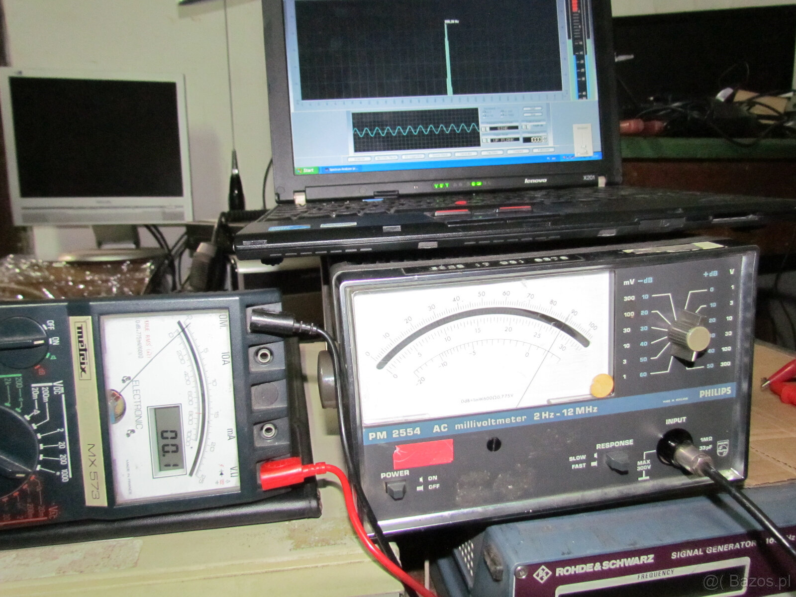 Miliwoltomierz Philips PM 2554 - 8