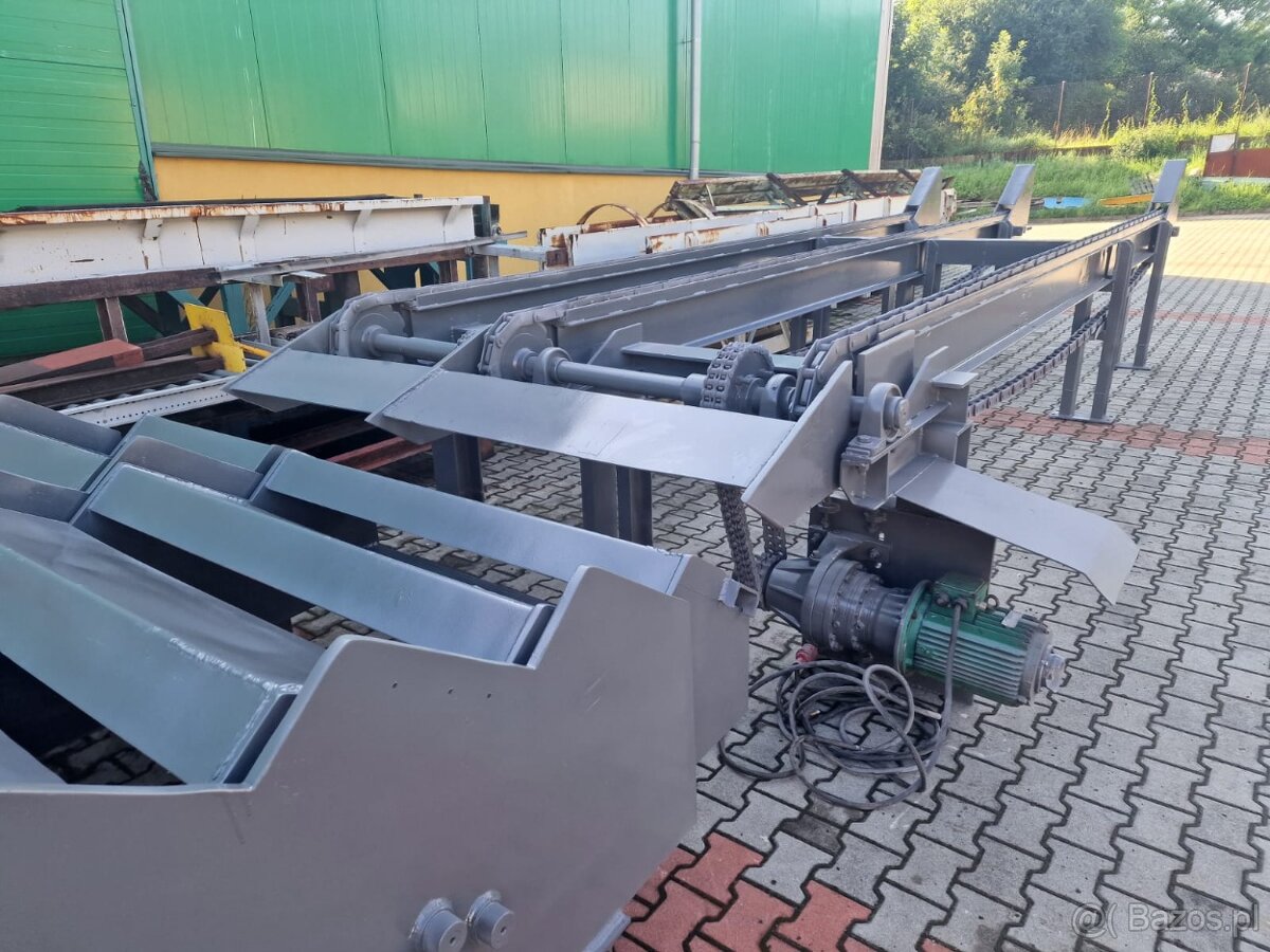 Podajnik kłody STORTI z podajnikiem schodkowym rampa załadow - 8