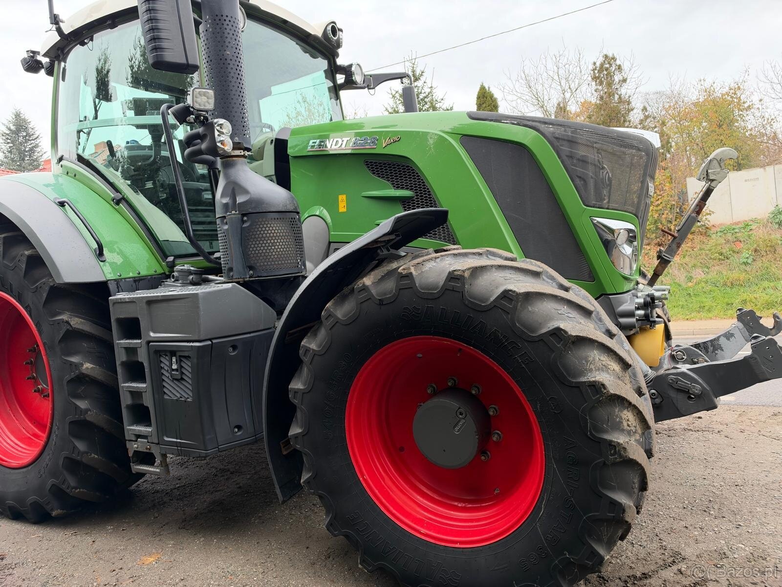 Ciągnik Rolniczy Fendt 828 Vario ProfiPlus RTK sprowadzony p - 8