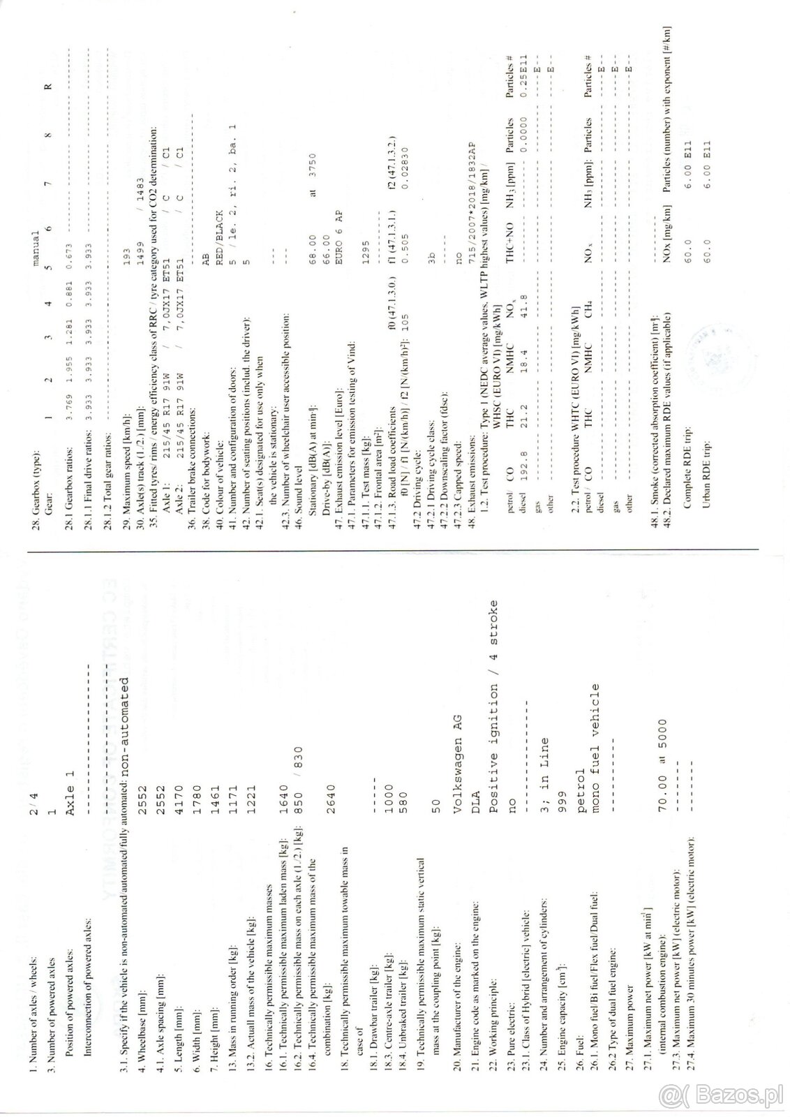 Škoda Fabia IV Style 70 kW benzyna / manual 7 7777 km 2022 - 8