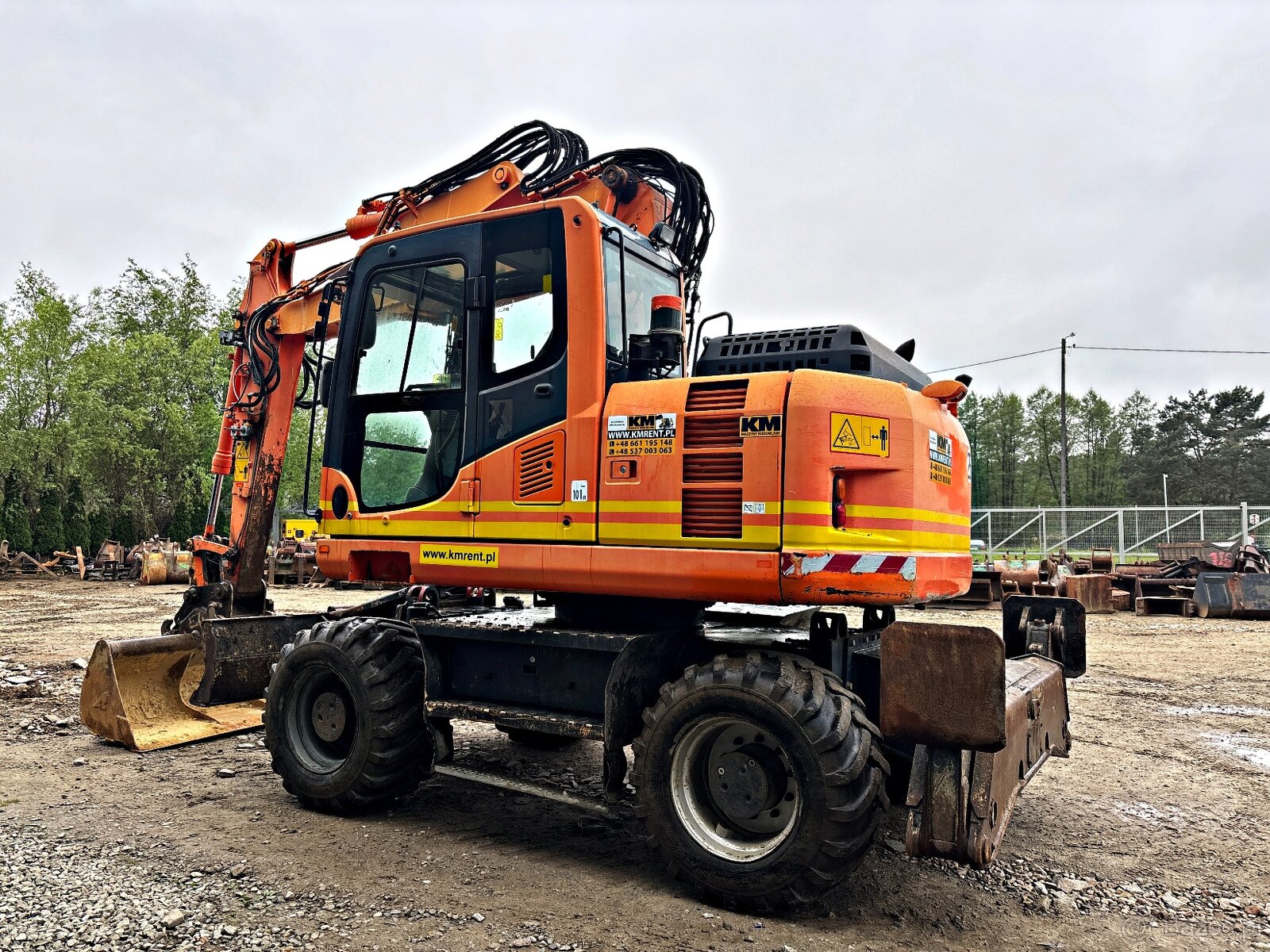 Komatsu PW 148-8 KOPARKA KOŁOWA 2014R. | CAT LIEBHERR 315 31 - 8